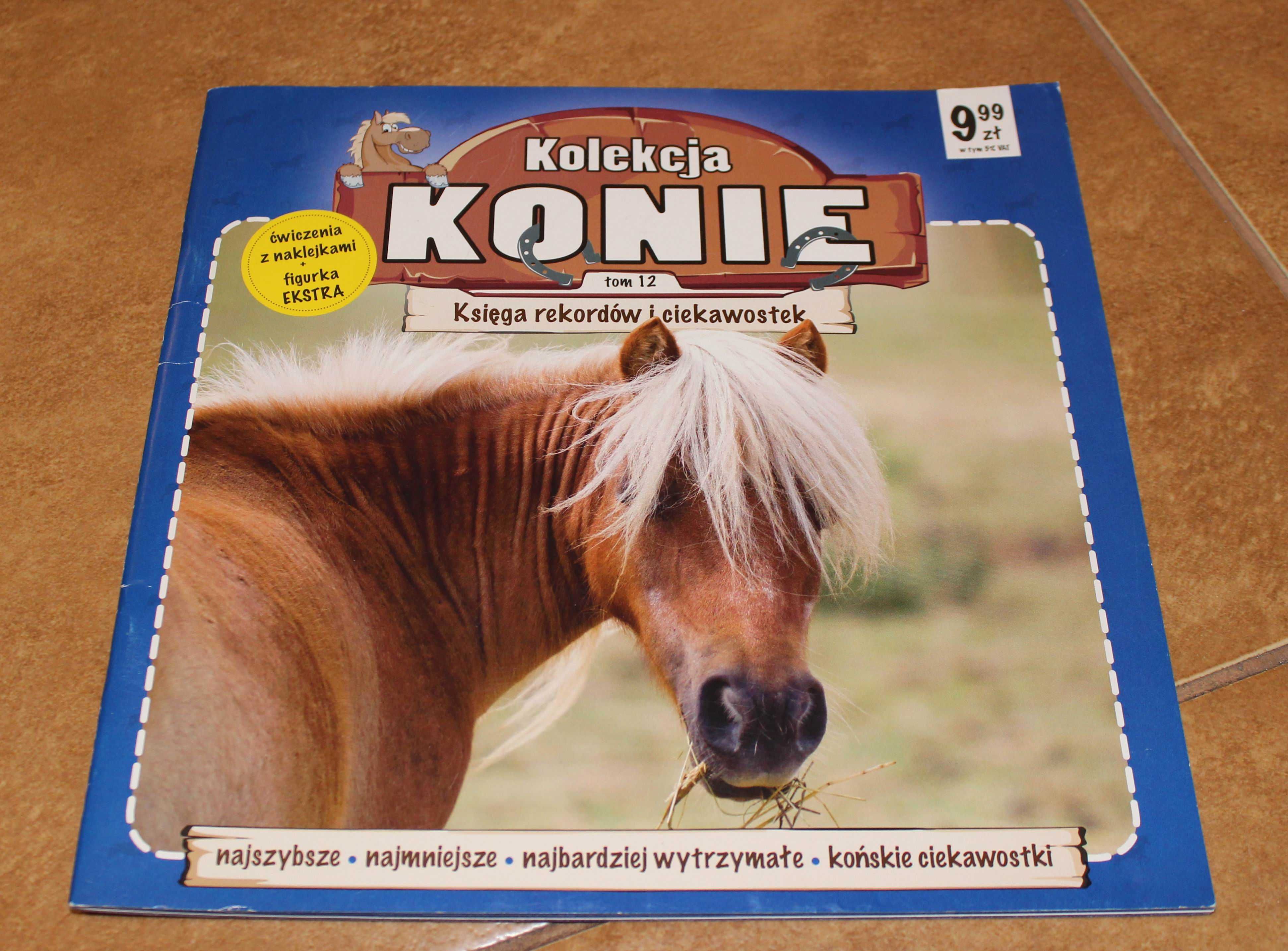 gazetka  - kolekcja Konie - tom 12 - księga rekordów i ciekawostek