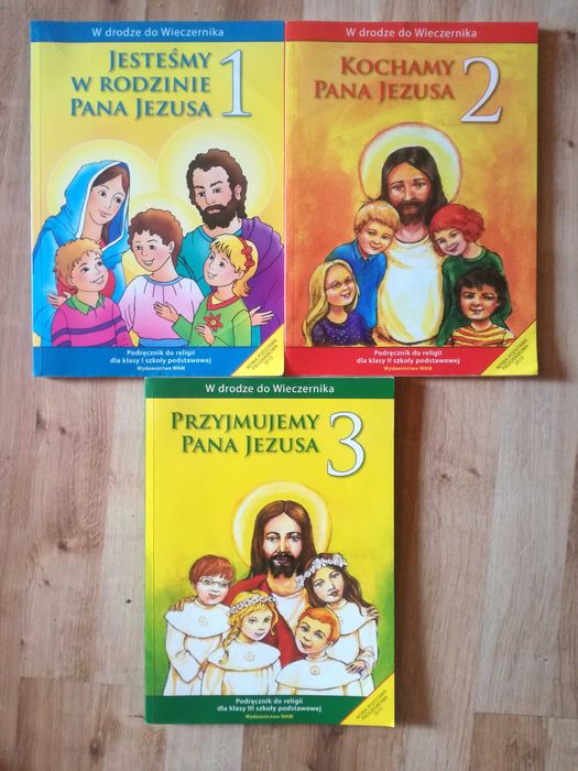 Podręczniki do religii kl 1,2,3 dla szkoły podstawowej