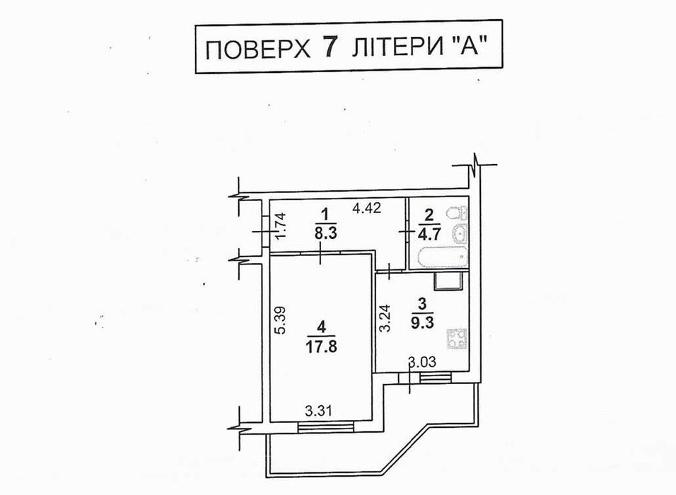Оренда 1-кімнатної квартири, вул. Драгоманова, 6/1. Позняки