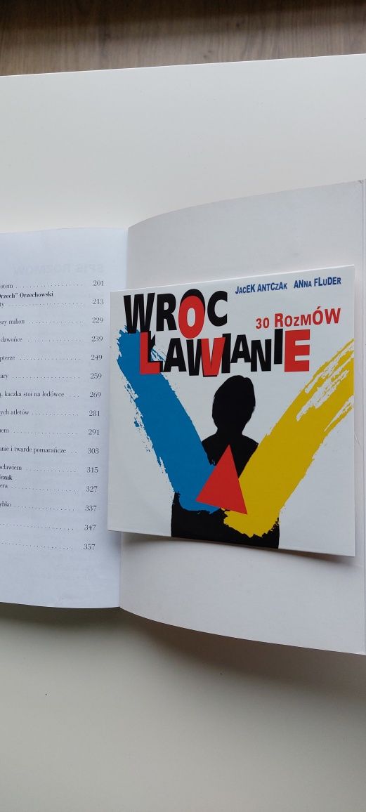 Wrocławianie - J. Antczak, A. Fluder - 30 rozmów + CD + zakładka