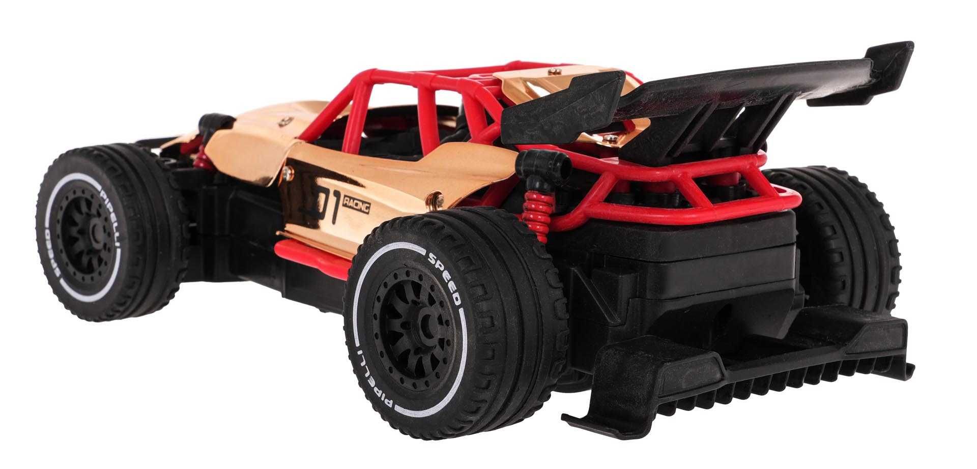 Metalowe Autko RACING 01 Złote R/C ZRC.36811
