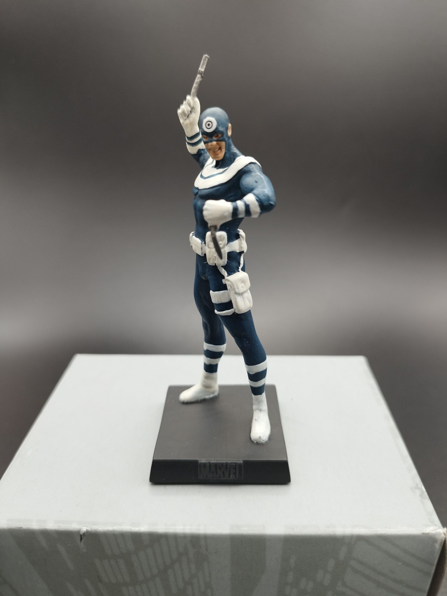 Figurka Marvel klasyczna Bullseye #49 ok 8 cm ciężka ołowiana figurka