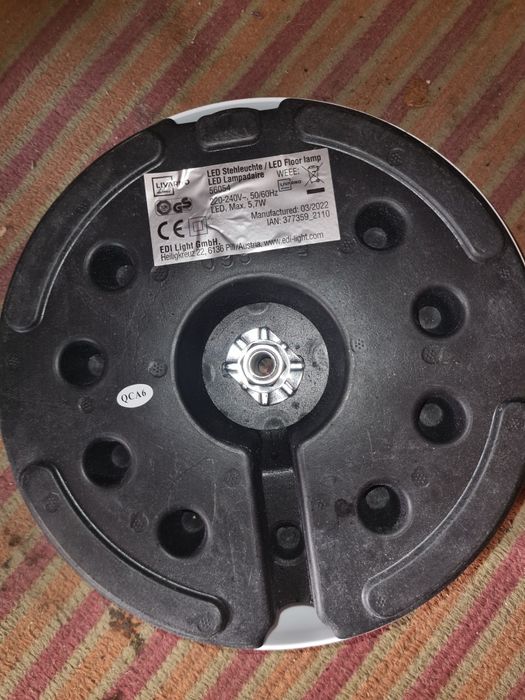 podstawa podstaw lampę