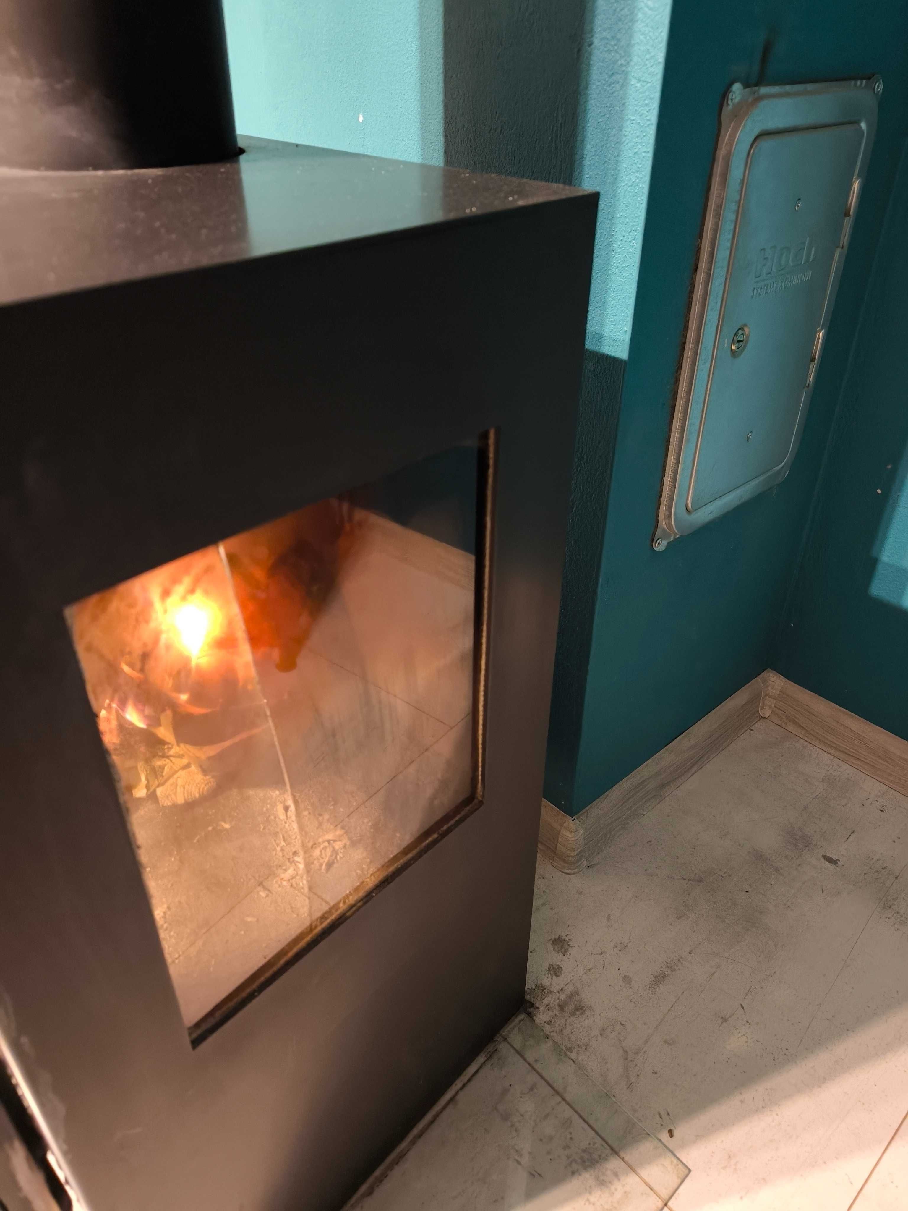 piec koza trzyszybowa Panadero Piec stalowy Java Wall Ecodesign 5,9kv