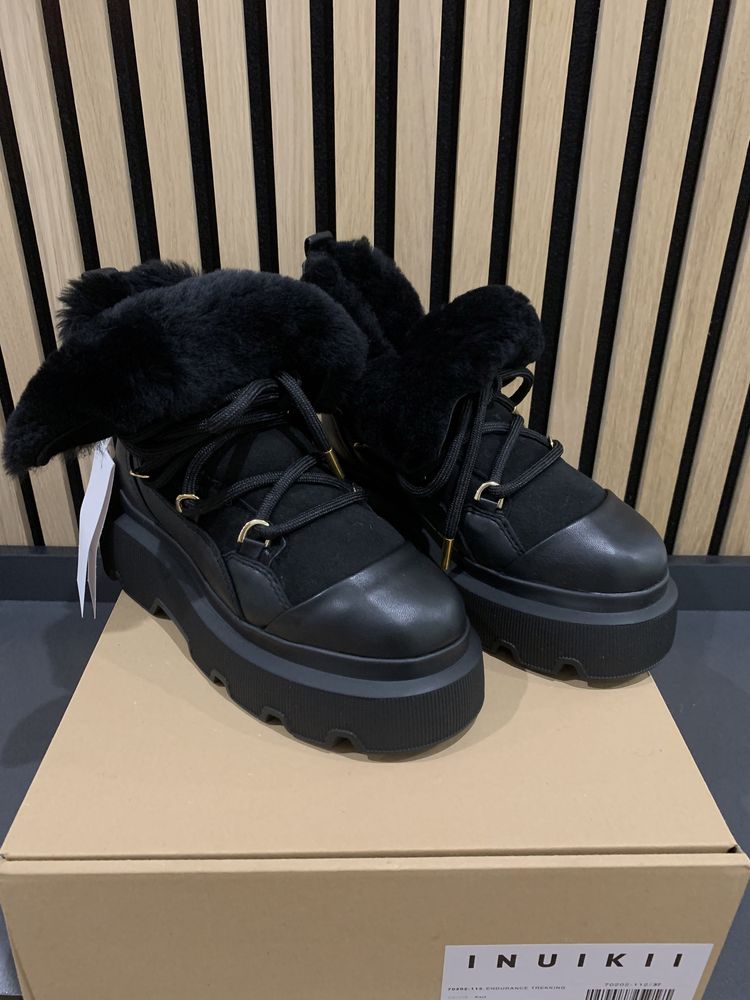 Buty Inuikii trekking black sniegowce 37 isabel marant emu