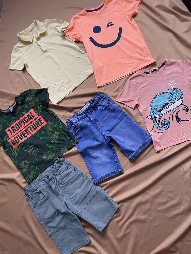 Комплект шорти футболка h&m zara
