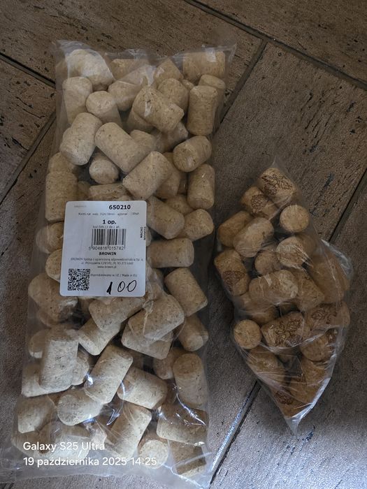 Korki do butelek z winem 0.75