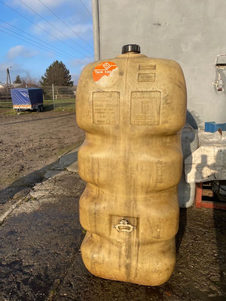 Zbiornik na olej opałowy , napędowy 1000l Werit Tank