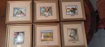 6 Quadros esmaltados da Galeria de arte El Greco