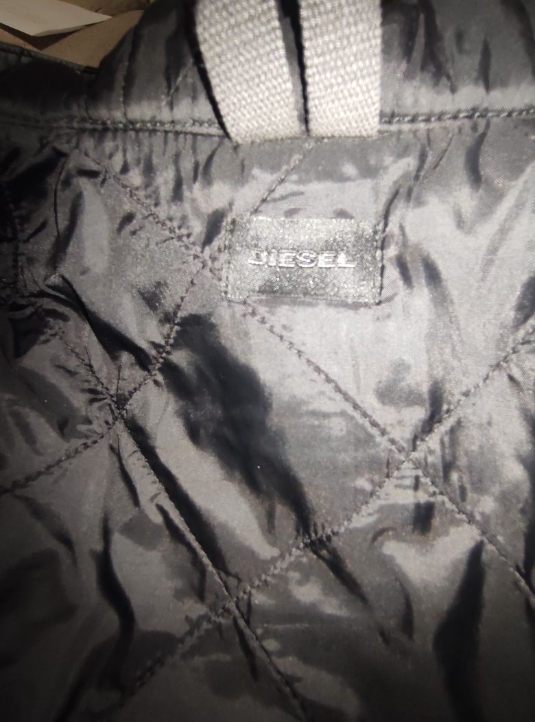 Мужская брендовая куртка diesel waxy cotton jacket.