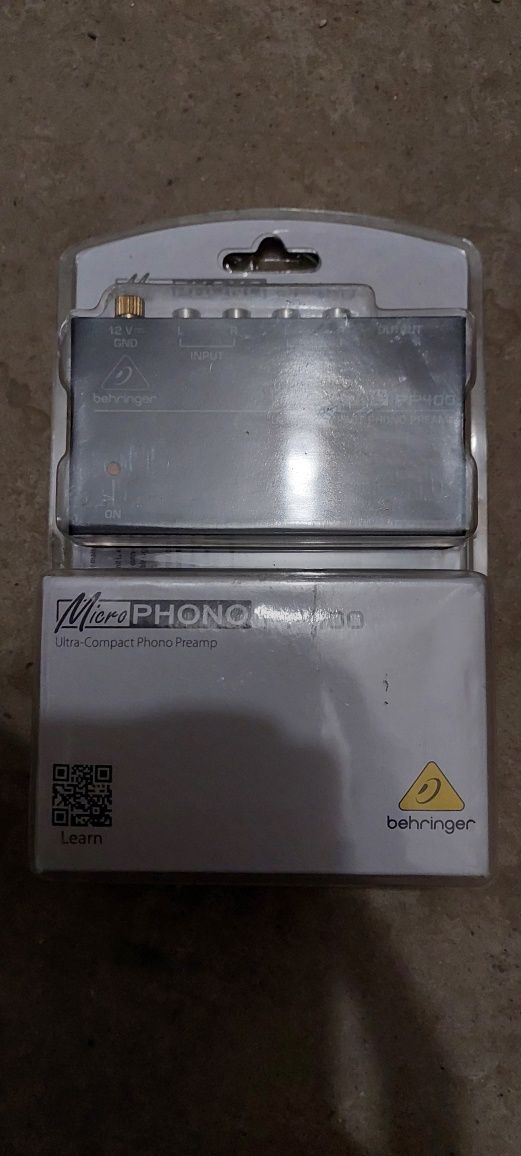 Przedwzmacniacz gramofonowy Behringer PP400