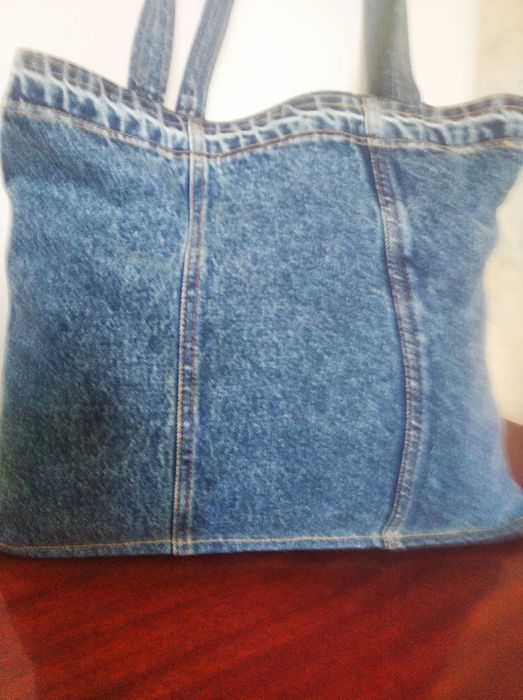 Сумка джинсовая, шоппер