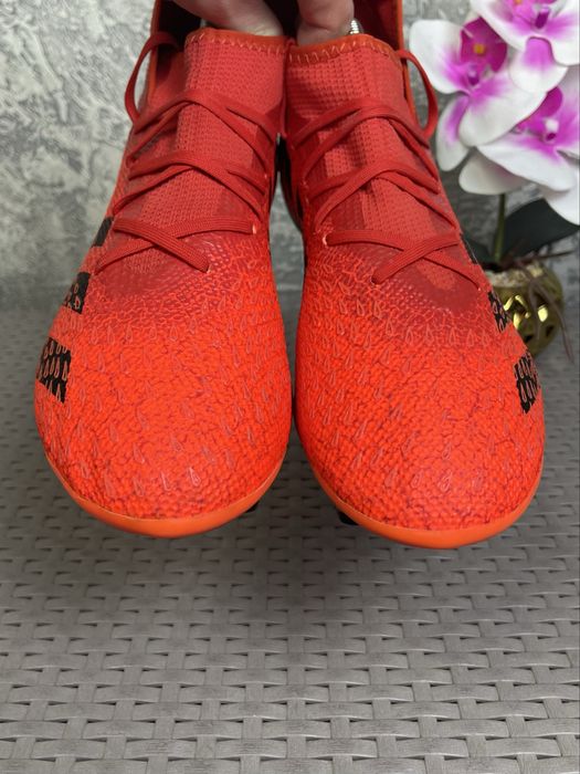 Adidas Predator бутсы сороконожки копы 44 размер футбольные красные