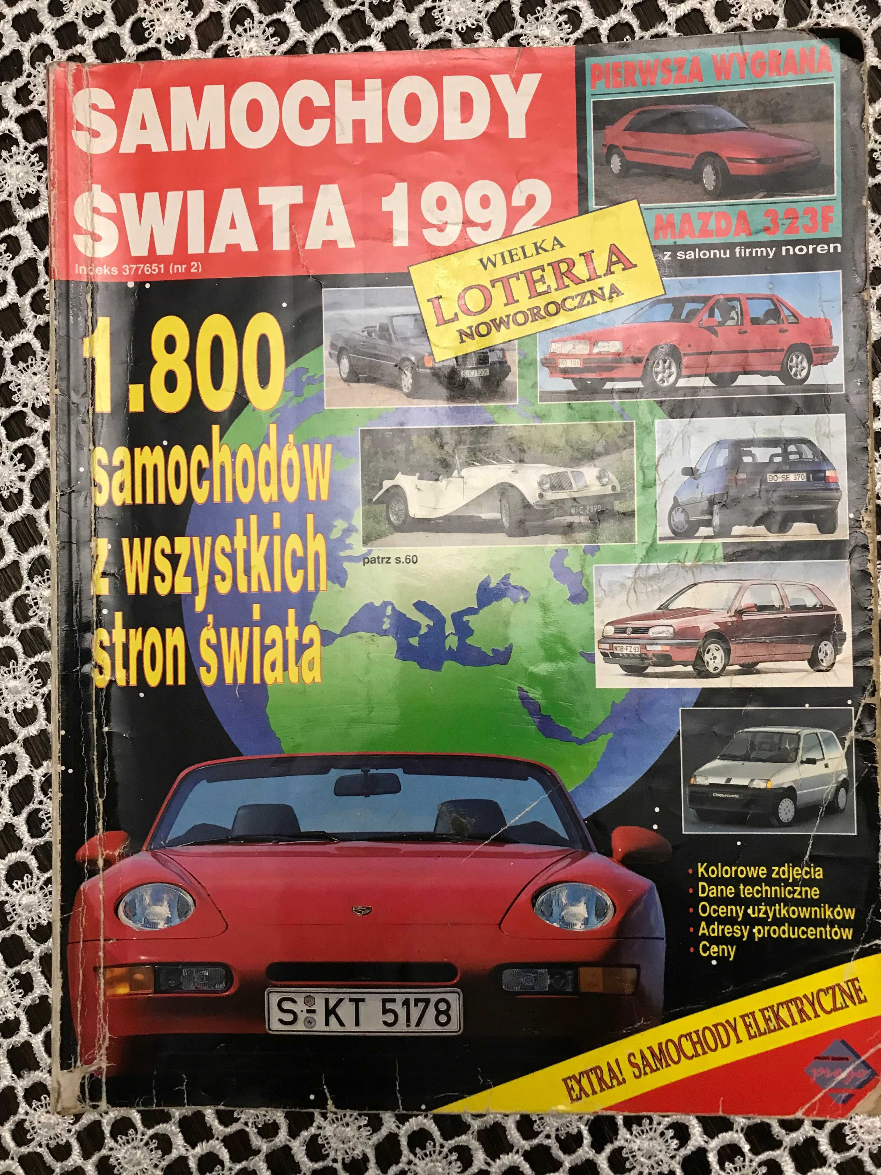Samochody Świata 1992