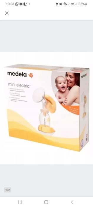 Laktator madela elektryczny i ręczny GRATIS