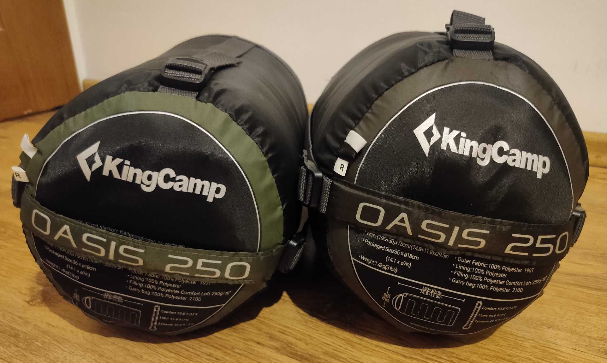 Torba kempingowa KING CAMP Oasis 250/Śpiwór/Sleeping Bag
