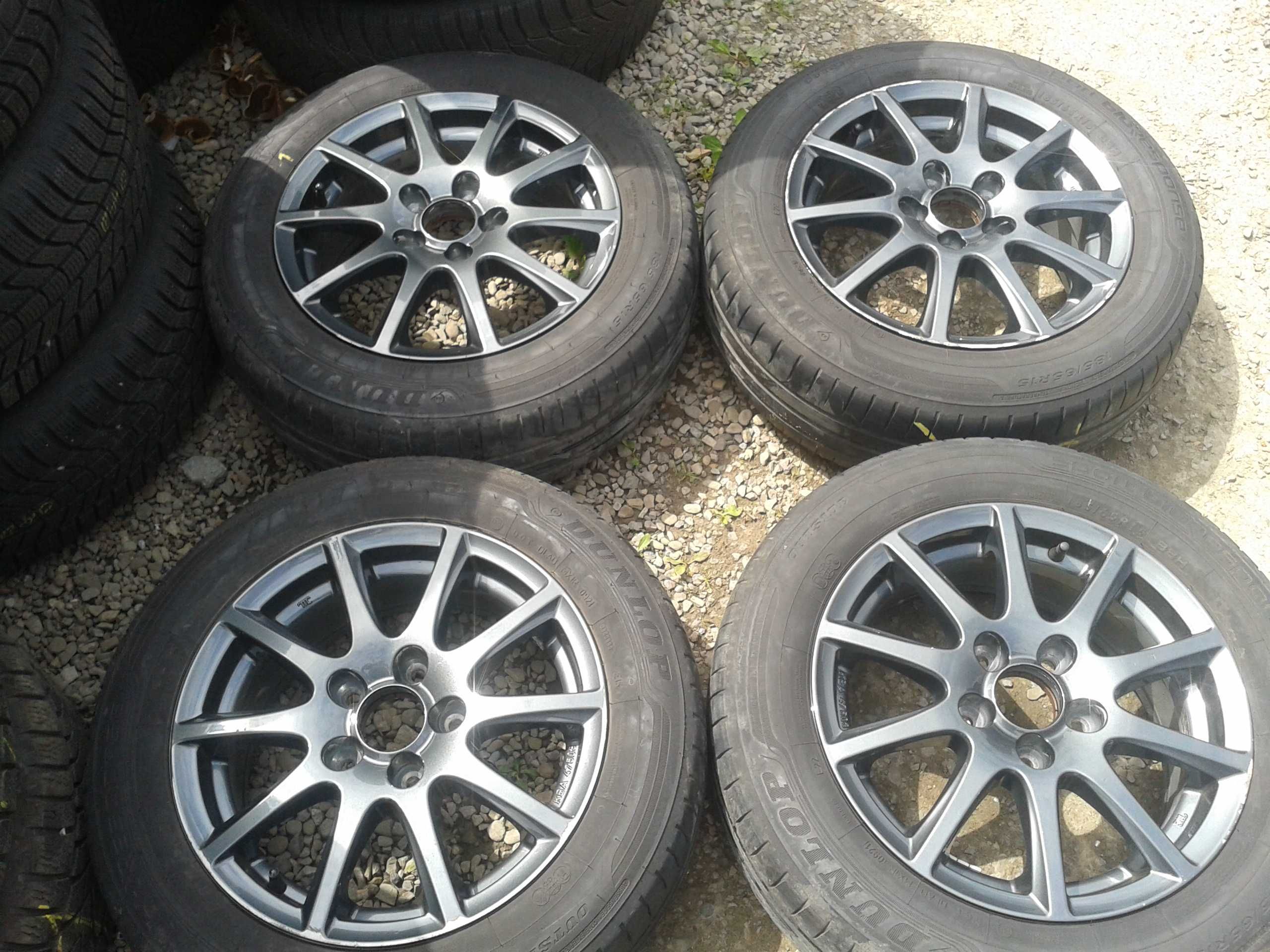 felgi r15 rial renault megane nissa scenic honda toyota suzuki 5x114,3