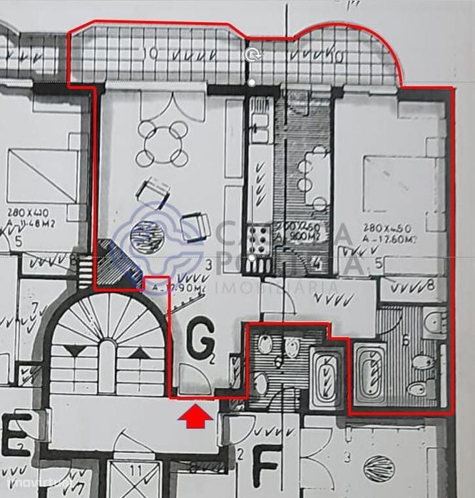 T1 Renovado Com Terraço