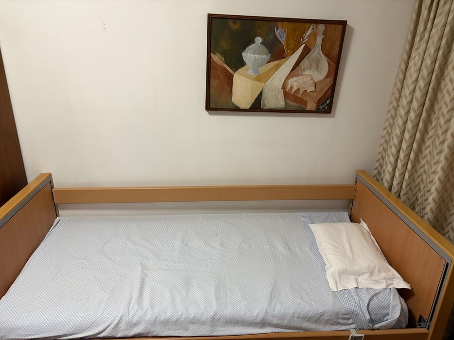 Cama articulada elétrica em ótimo estado