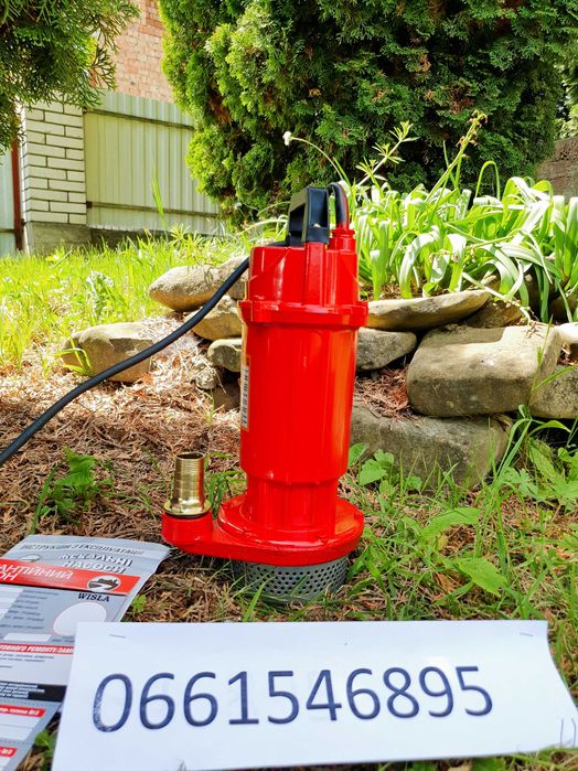 Насос 1,5 Kw фекальный дренажный фекальний дренажний (ДОСТАВКА ПОШТОЮ)