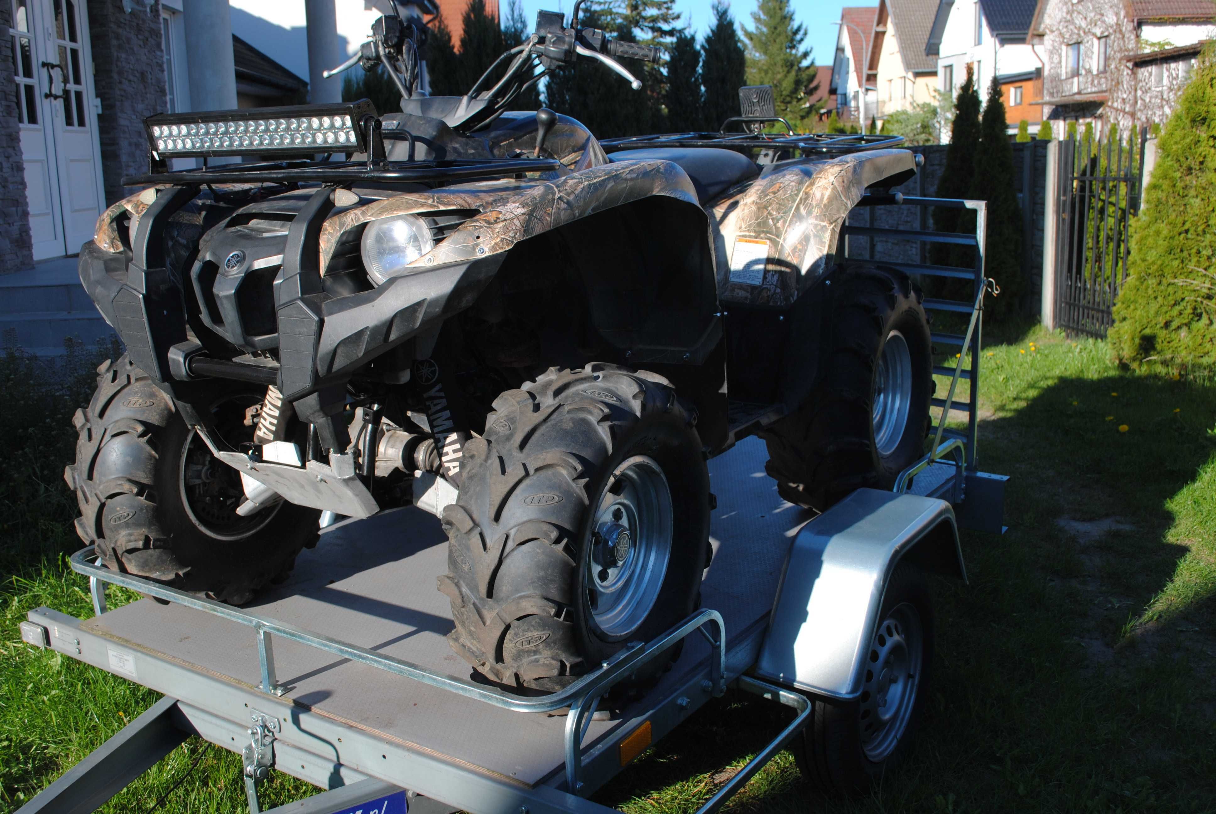 Yamaha Grizzly 700cm3 zarejestrowana