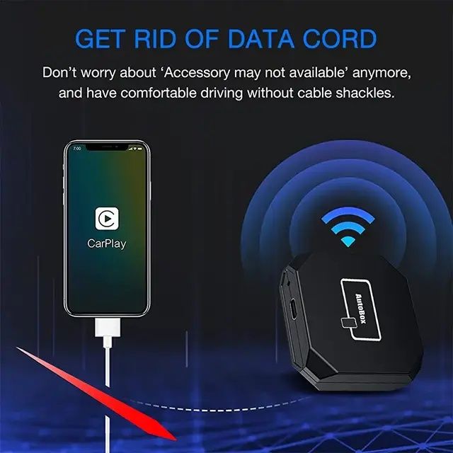 Carplay, Android auto адаптер для автомобиля