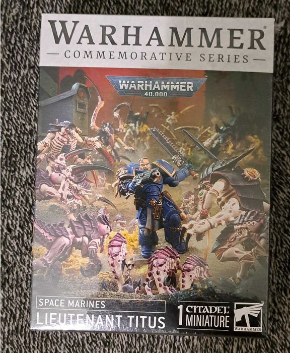 Warhammer 40K Space Marines Lieutenant Titus