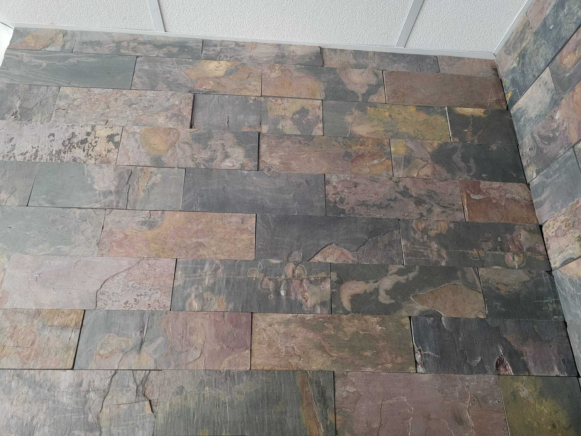 Łupek Multicolor 30x10 | Kamień Elewacyjny | Naturalne Wykończenie