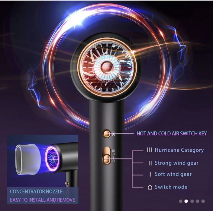 Професійний фен жіночий 2100w