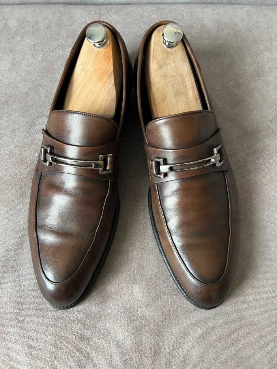 Оригінальні Шкіряні Лофери Ermenegildo Zegna 30см