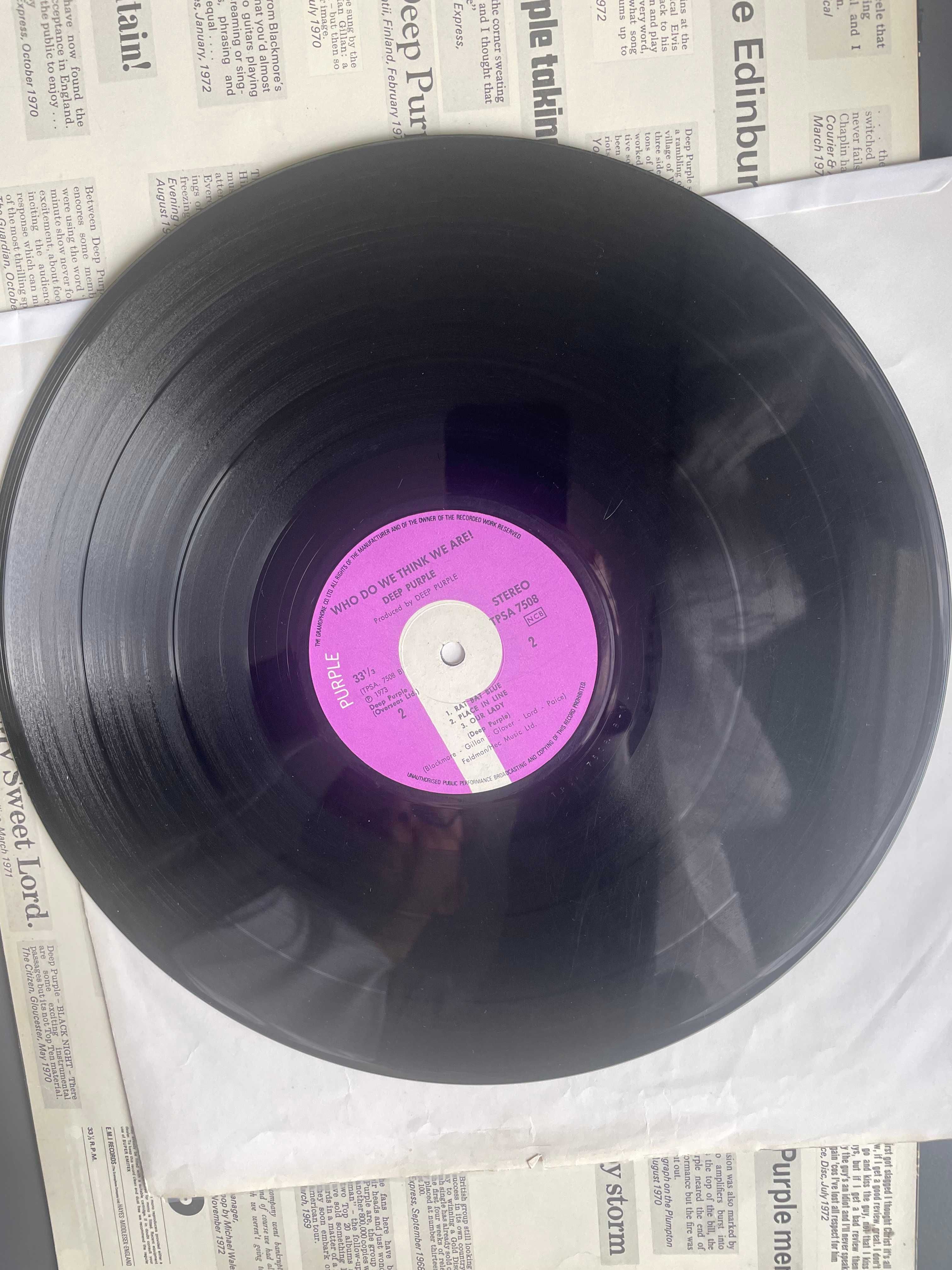 Deep Purple  -Who de we think we are