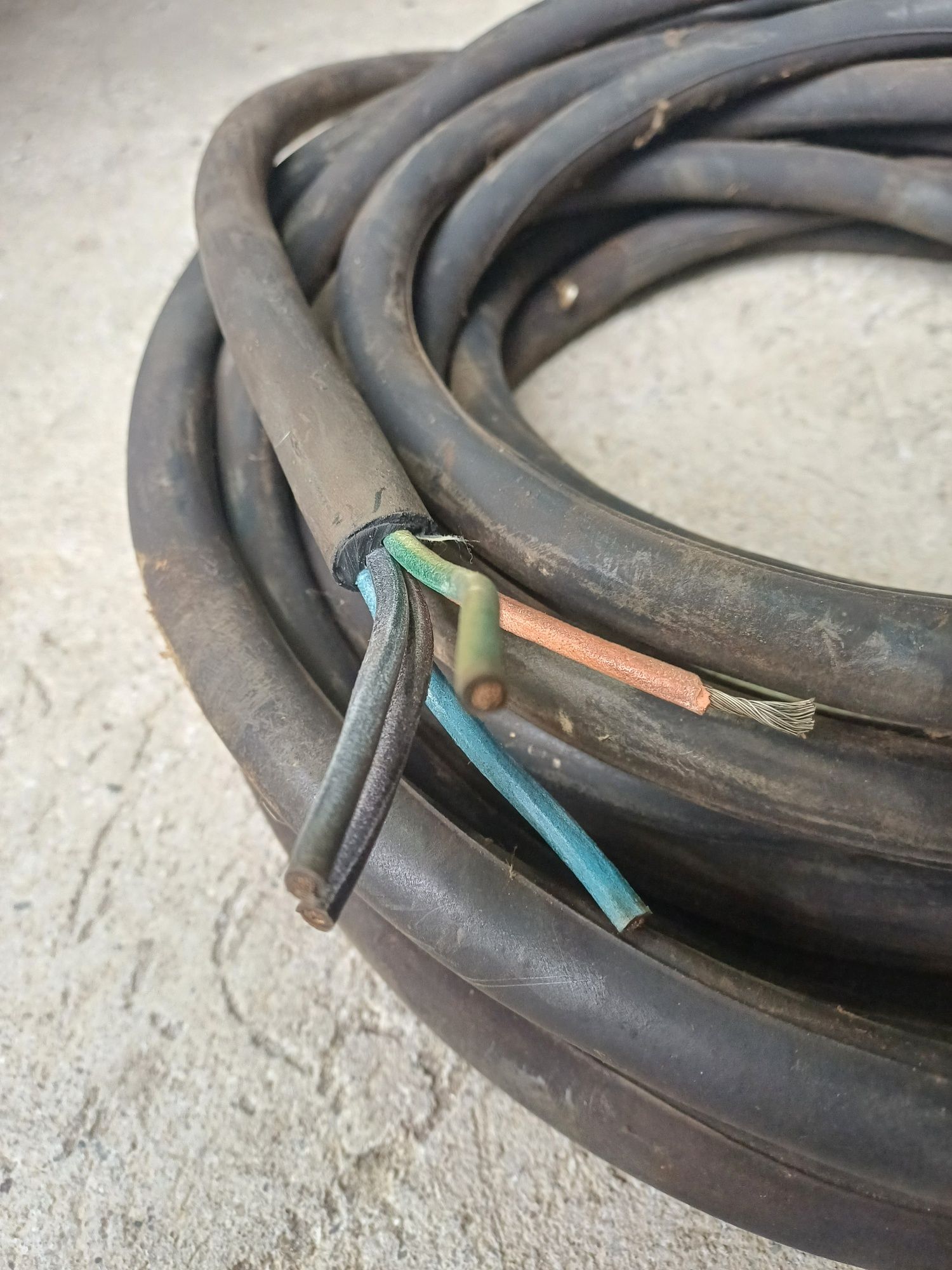 Przewód elektryczny pięciożyłowy