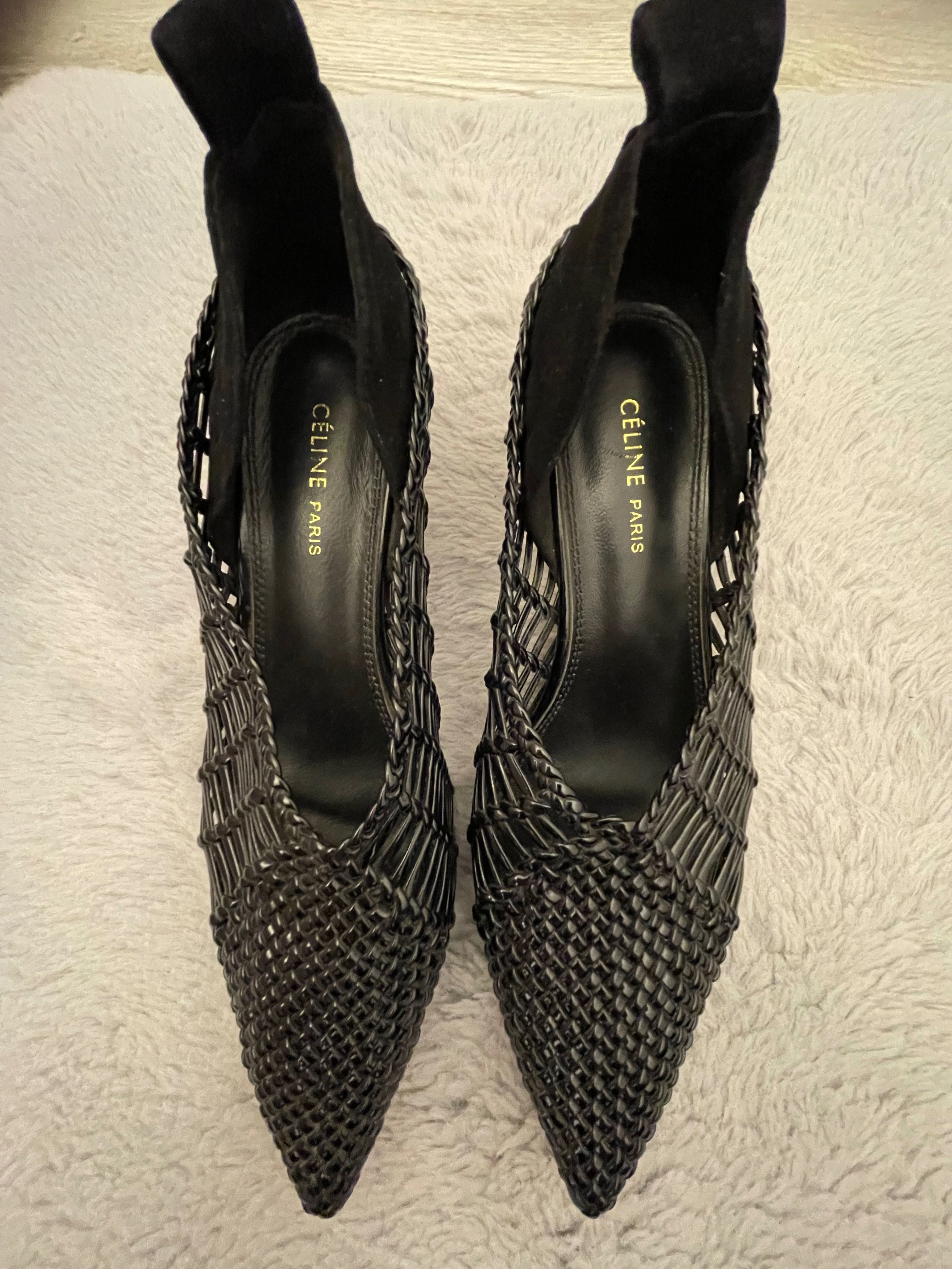 Sapato preto Celine, nunca usado, tamanho 40