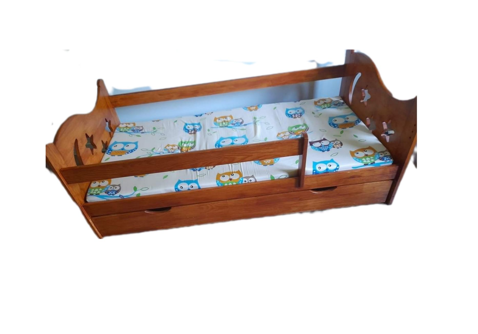 Łóżko dziecięce drewniane 160x80 cm