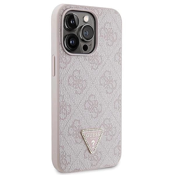 Etui Guess Crossbody 4G Metal Logo na iPhone 13 Pro / iPhone 13 - różo