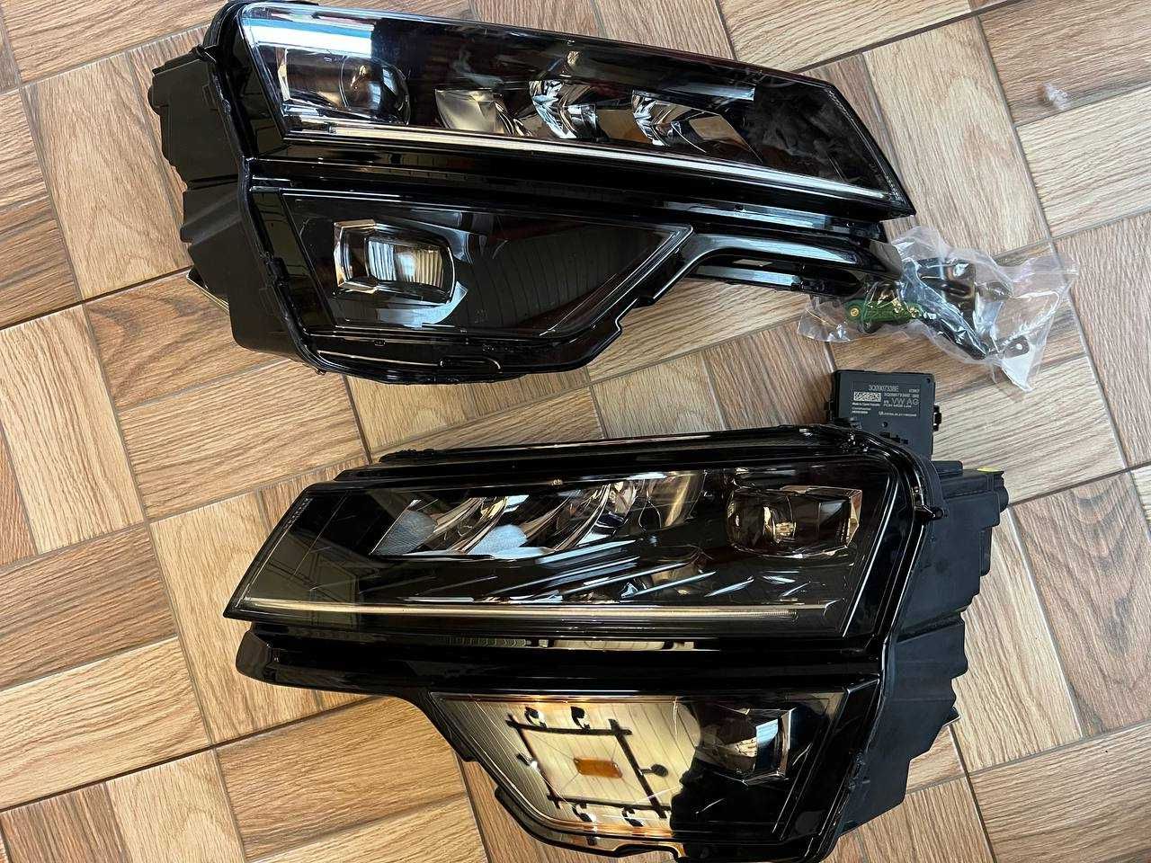 LED Фары Skoda Karoq Оптика Шкода Карок Фонари Фара Шкода Лед Ксенон