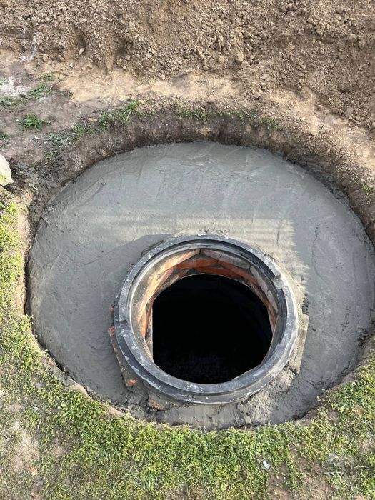 Быстро и недорого! Монтаж септиков. Копка траншей, сливных ям