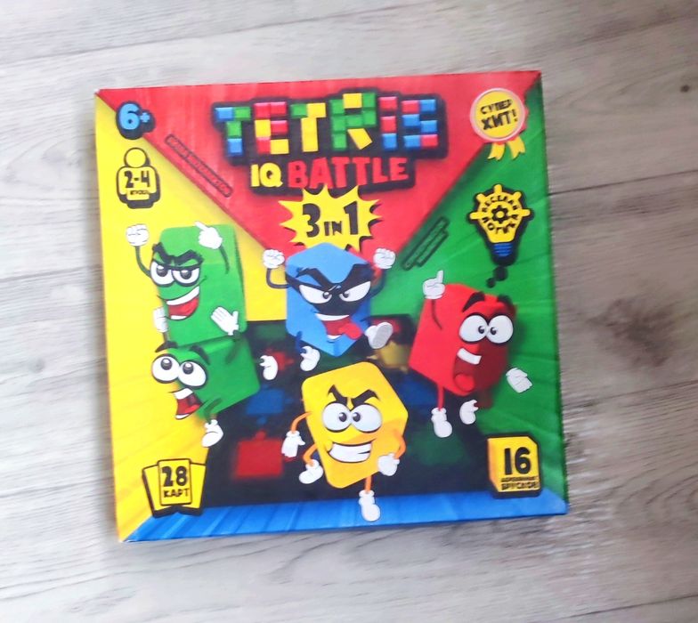 Гра настільна 3в1 Тетріс
