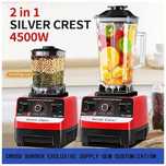 Blender komercyjny Silver Crest 4500 W Heavy Duty z 2 pojemnikami