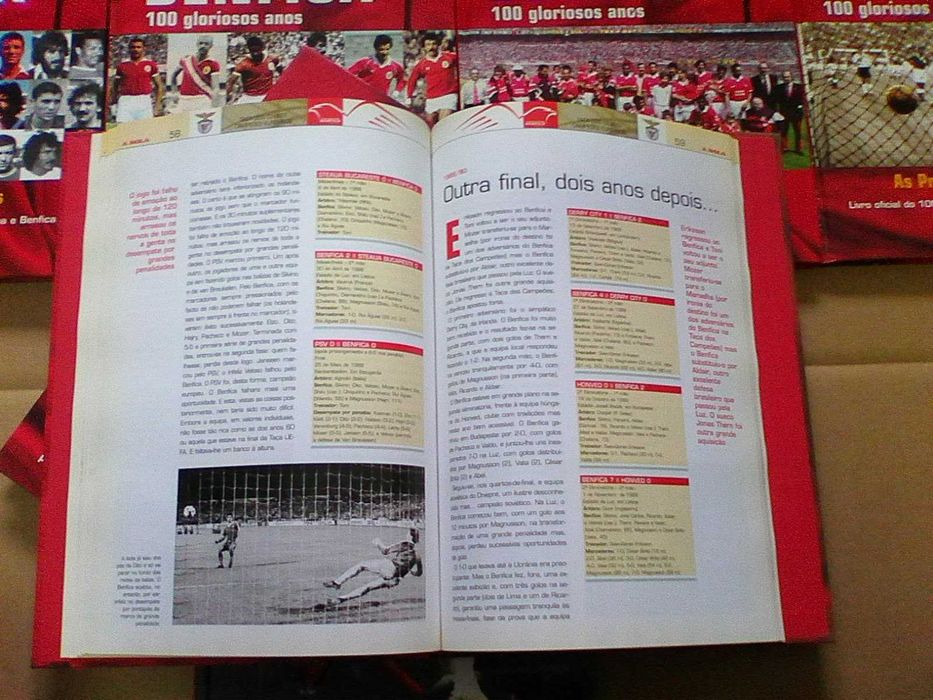 Sport Lisboa e Benfica 100 gloriosos anos - 7  volumes