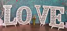 Слово LOVE для декора или фотосессии