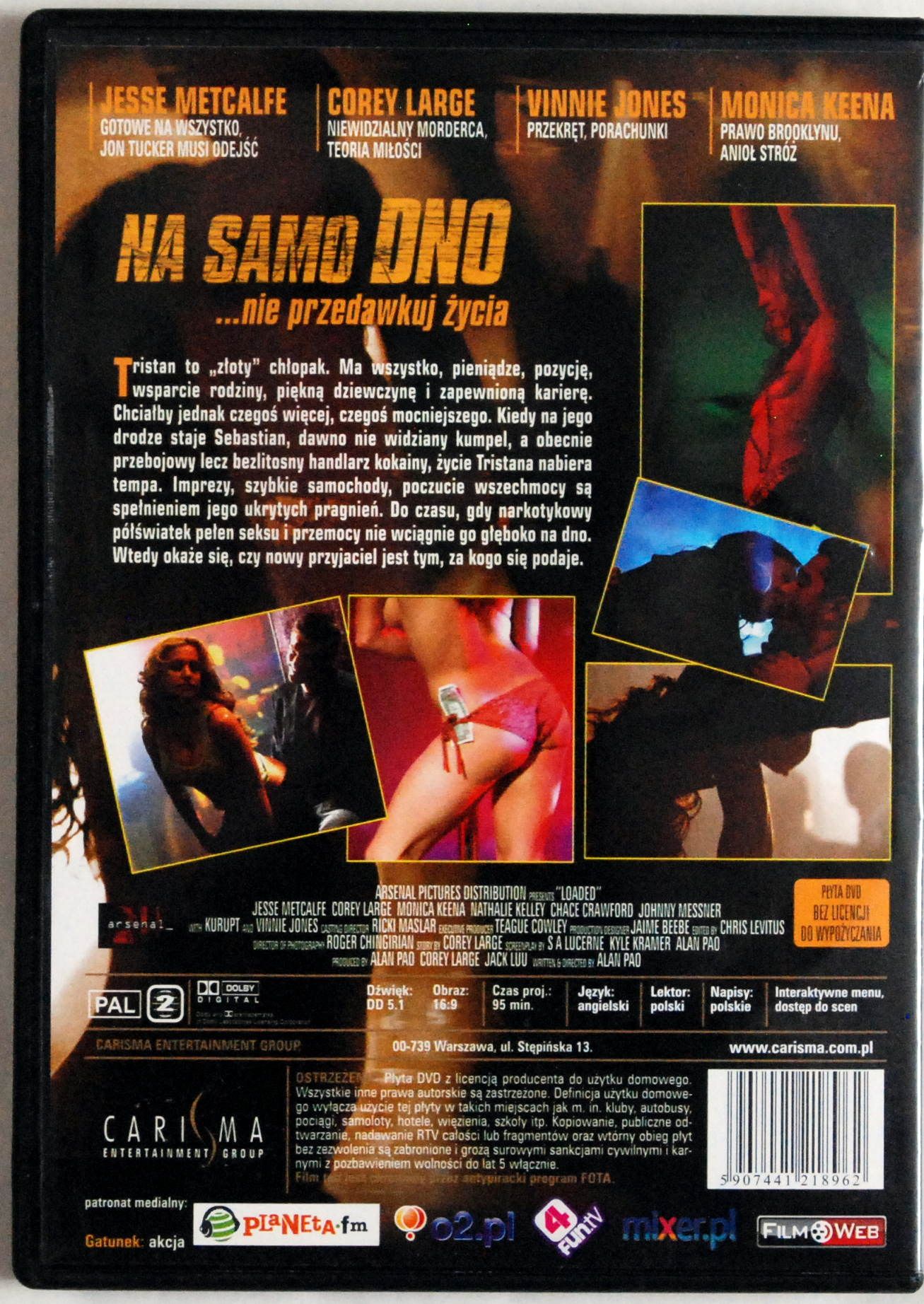 DVD Na Samo Dno (Carisma)
