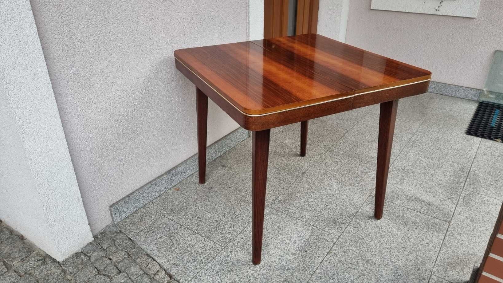 Jitona Stół Landsman 4x krzesło Suman Design PRL Lata 60 Czechosłowacj