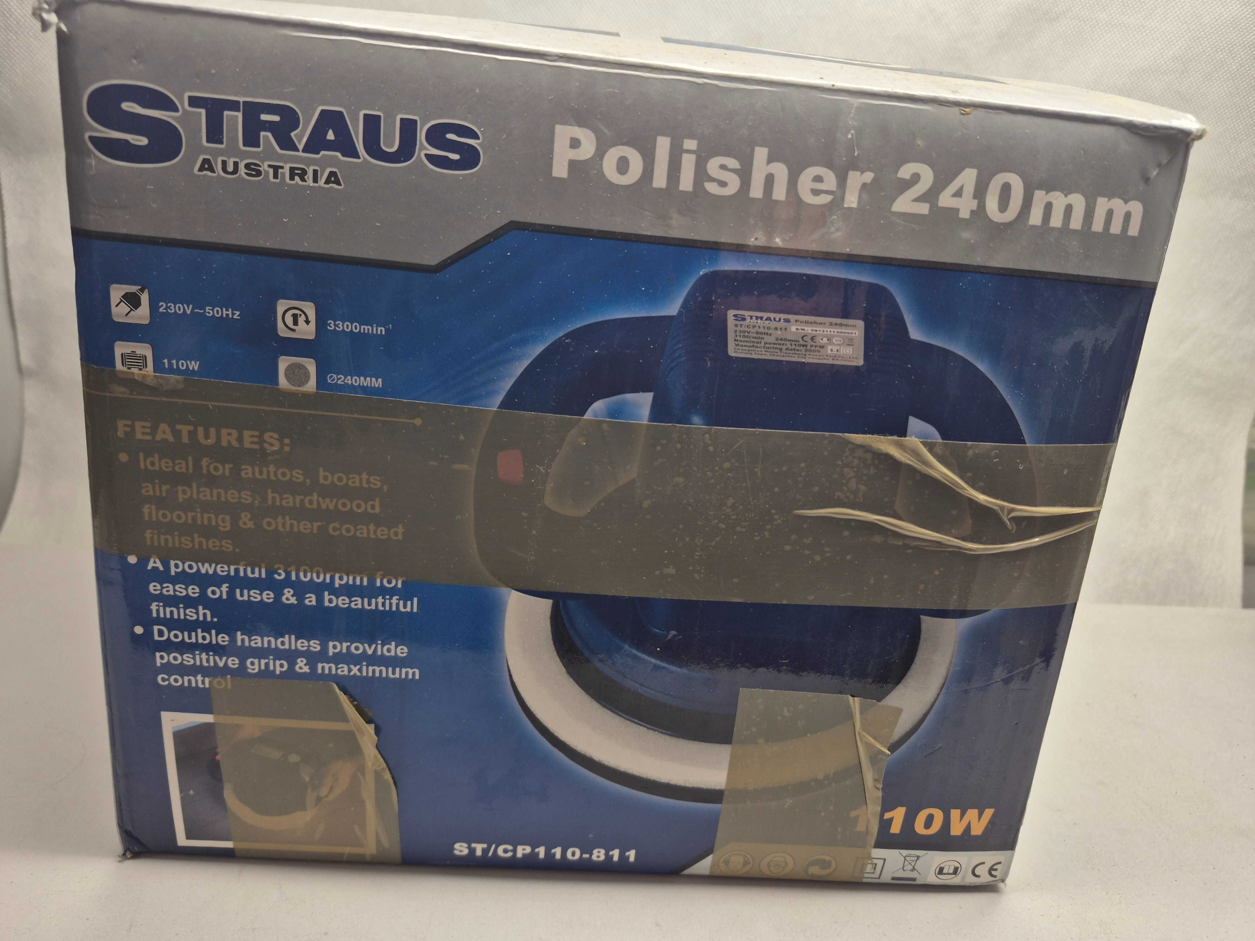 Polerka Straus 100W 240mm; Madej S.C. Igielna Jasło