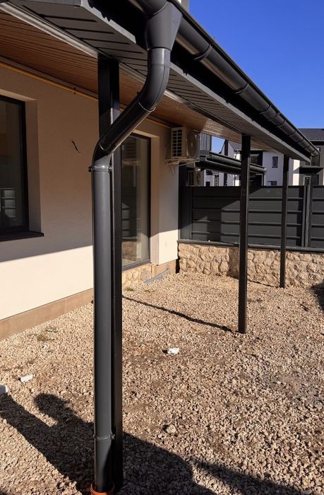 Комплект ринв для даху ВІД ВИРОБНИКА. Водостоки. Жолоби. Труби.