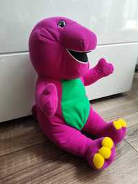 Pluszowy  dinozaur Barney Vintage 1998  Play Along Barney Hasbro 5771