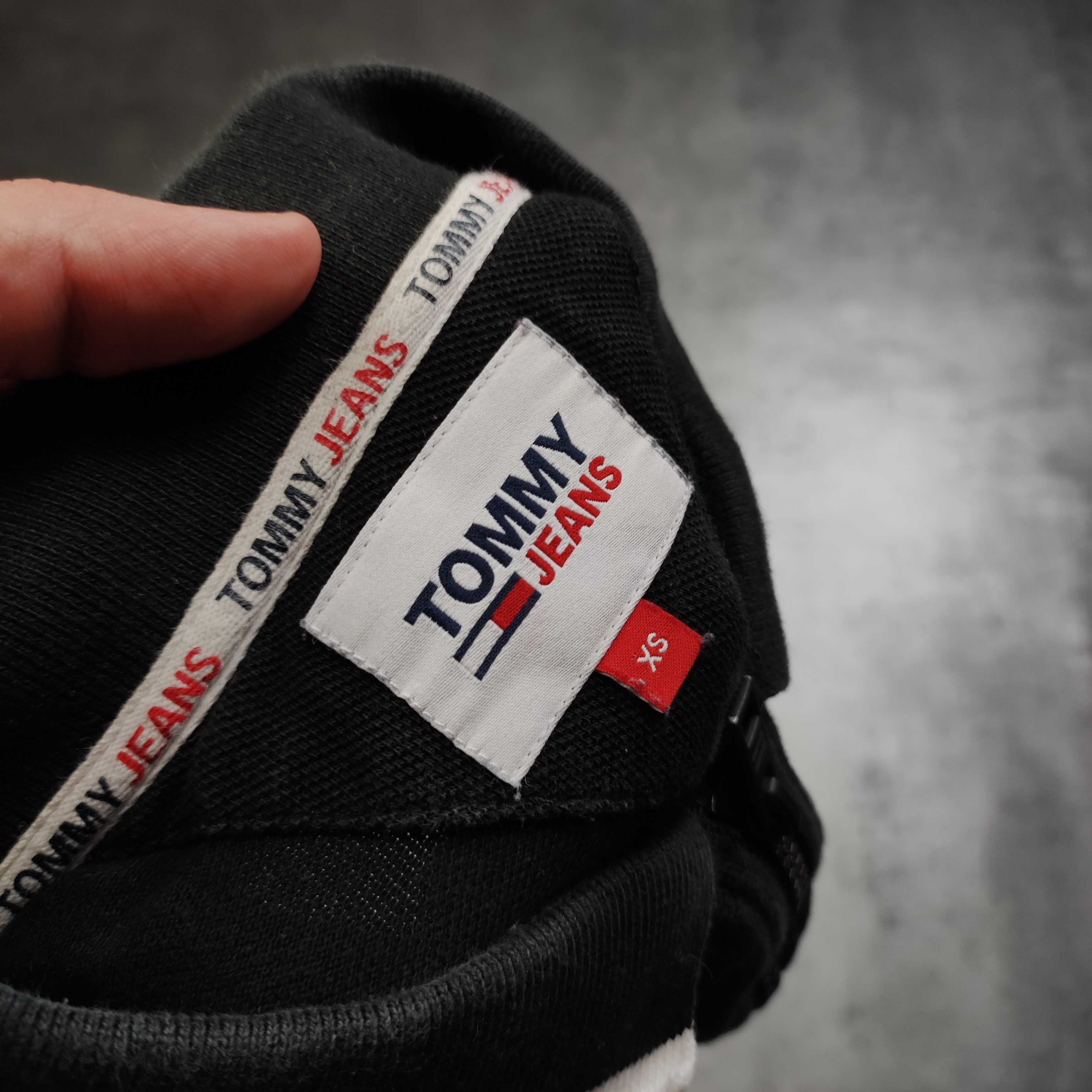 MĘSKA Koszulka PREMIUM Suwak Polo Kołnierzyk Tommy Hilfiger Denim Haft
