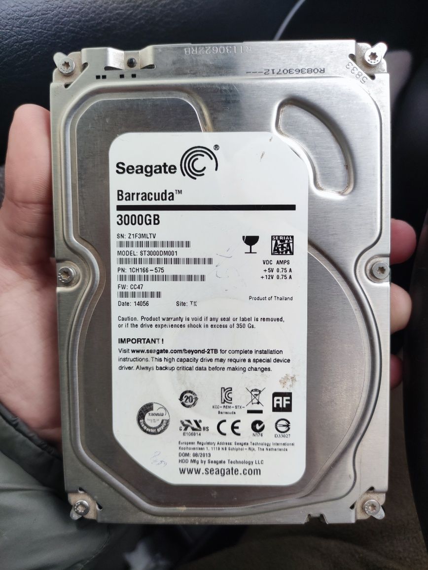 Seagate Barracuda 3TB - 3000 гб