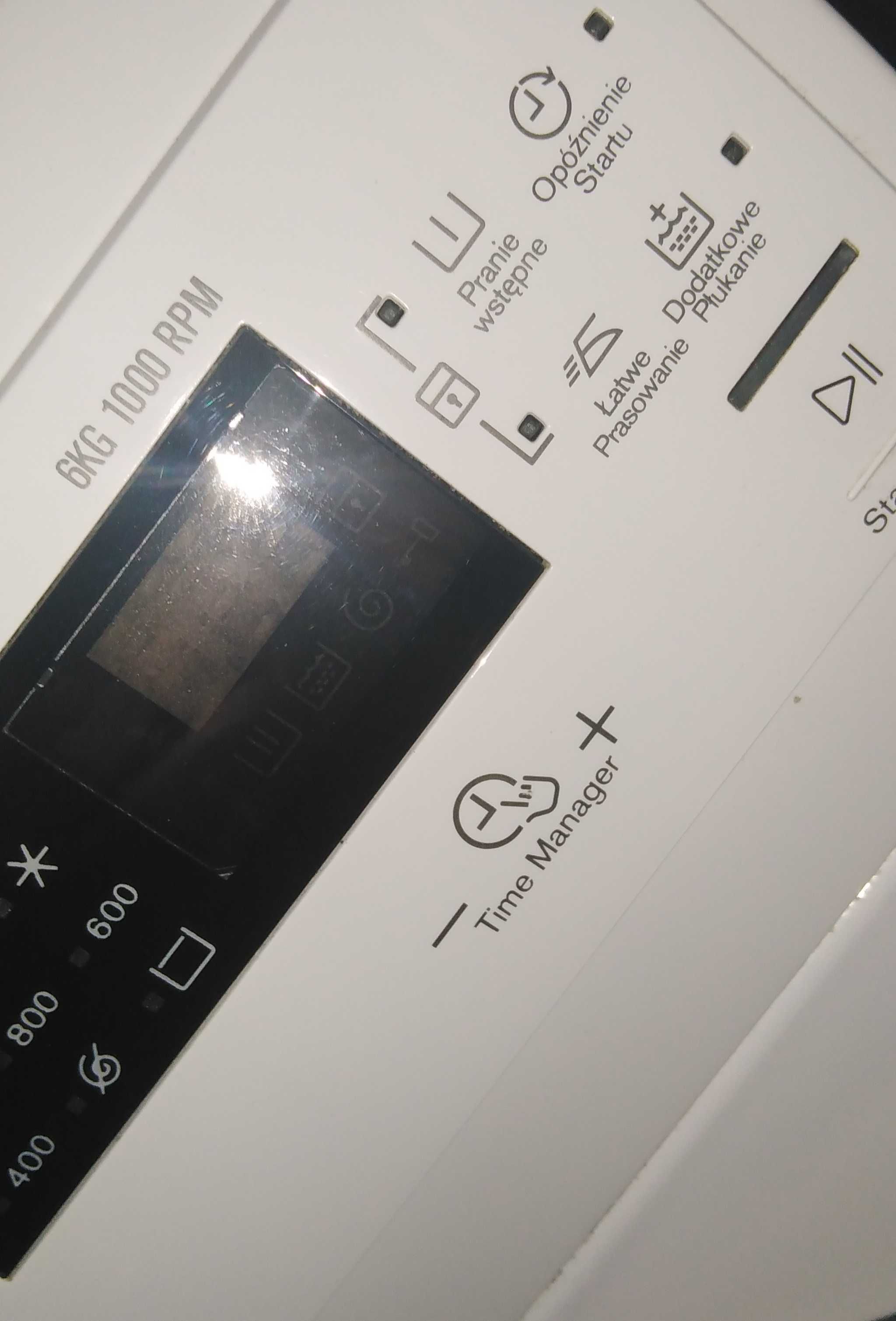 NIDEC silnik pralki Electrolux, pompa, sterownik, PANEL, WU126U35E01