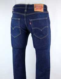 Levis 512 Slim Tapered spodnie jeansy W29 L32 pas 2 x 39/41 cm